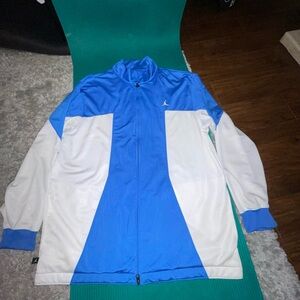 Air Jordan Y2K Jumpman Full Zip Track Jacket Long Sleeve Blue Mens XXL